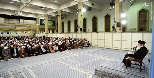 جلسه درس خارج فقه امروز رهبرانقلاب + تصاویر