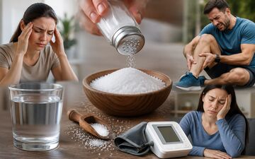 این علائم هشدار می‌دهند نمک کافی به بدنتان نمی‌رسد