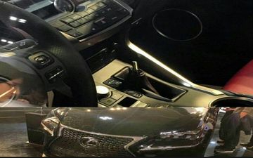 رد پای دزد سر دنده لکسوس در یک سایت