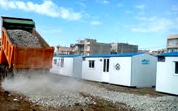 ۶۰ درصد مردم زلزله‌زده کرمانشاه هنوز کانکس نگرفته‌اند