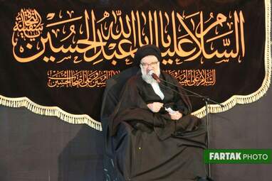مراسم درگذشت والده مکرمه حجت‌الاسلام  رئیس سازمان گسترش اقتصاد مقاومتی 