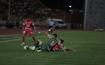 خلاصه بازی شمس آذر قزوین 3 - پرسپولیس 2 + ویدئو