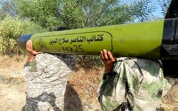 جنبش فلسطینی از یک موشک جدید رونمایی کرد