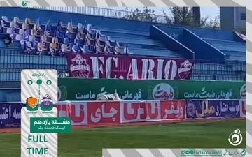 آریو اسلامشهر در خانه متوقف شد؛ تساوی برابر شهر راز شیراز