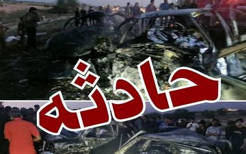 2 کشته و 10 مصدوم در دو حادثه رانندگی در فارس 