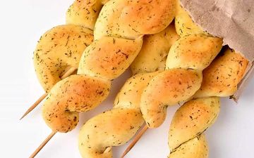 طرز تهیه نان سوپ خوشمزه خانگی!