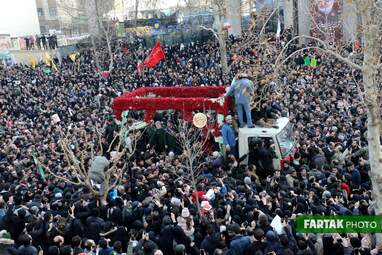 راهپیمایی وداع با سردار سلیمانی