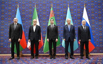توافق پنج کشور ساحلی درباره بحران آب خزر و اقدام مشترک
