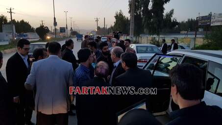 کلنگ زنی مجتمع فرهنگی ورزشی سرپل ذهاب توسط بانک شهر