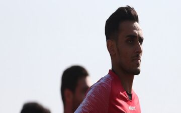 تمرینات اختصاصی مهاجم پرسپولیس پس از رهایی از مصدومیت