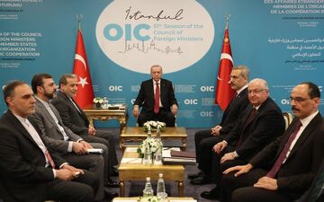 دیدار عراقچی با اردوغان در استانبول
