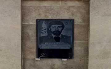 افتتاح یادمان شهید حسین ادبیان در ارتفاعات بازی‌دراز شهرستان سرپل‌ذهاب