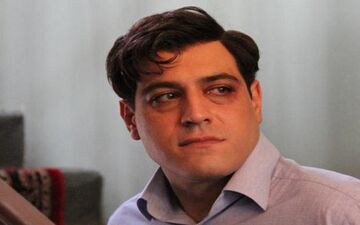سلفی عاشقانه بازیگر ایرانی و همسرش + عکس