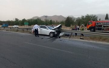 حادثه در محور سرخه ـ آرادان؛ ۵ سرنشین پراید مصدوم شدند
