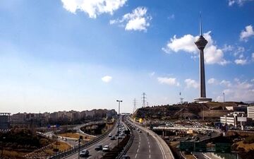 کیفیت هوای تهران قابل قبول است
