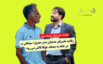 رقابت نفس‌گیر مدعیان صدر جدول؛ سپاهان ب در خانه به مصاف چوکا تالش می رود 