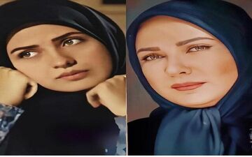 تصاویری از نوه‌های لعیا زنگنه در کنار مادربزرگ!