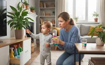 چگونه از مسمومیت کودکان در خانه جلوگیری کنیم؟