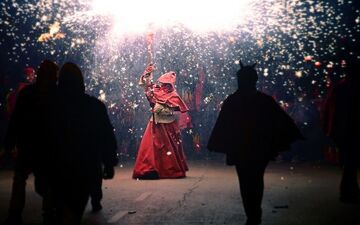  عکس منتخب نشنال جئوگرافیک | جشن شیاطین