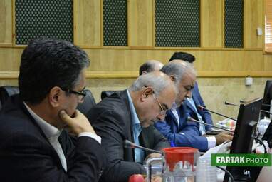 نشست خبری استاندار کرمانشاه با اصحاب رسانه به مناسبت هفته دولت به روایت تصویر