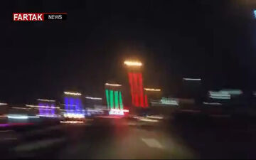 میدان آزادی تهران در قُرق خودروهای مردم پس از زمین‌لرزه + فیلم