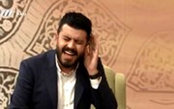 قرآن خواندن مجری شبکه۳ روی آنتن زنده