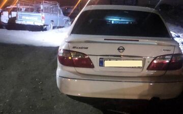 توقیف ماکسیمای متخلف با سرعت بالای 206 کیلومتر بر ساعت در کرمان