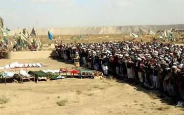 افزایش حملات هوایی آمریکا به مواضع طالبان در شش ماه نخست سال‌ جاری میلادی 