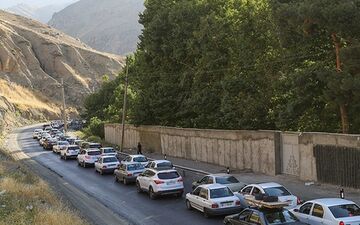 ترافیک سنگین در محورهای شمالی کشور