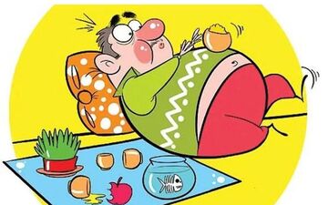 راهکارهایی برای جلوگیری از چاقی در نوروز
