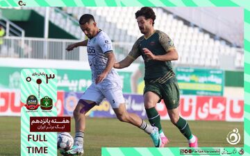 خلاصه بازی آلومینیوم اراک 3 - شمس آذر قزوین 0 + ویدئو