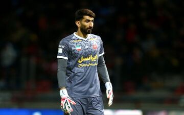 گل اول فولاد به پرسپولیس با اشتباه مهلک بیرانوند/ این گل فاجعه بود+ویدیو
