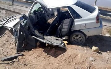 تصادف جاده‌ای در تربت‌جام هفت نفر را به بیمارستان فرستاد