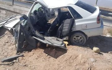 تصادف جاده‌ای در تربت‌جام هفت نفر را به بیمارستان فرستاد