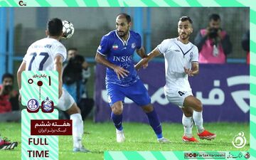 خلاصه بازی ملوان 1 - استقلال خوزستان 0 + ویدئو
