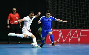 خلاصه بازی فوتسال ازبکستان 3 (5) - ایران 3 (6) | فیلم
