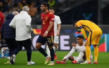 مصدومیت بدموقع مدافع فرانسوی یونایتد