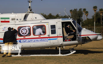 تیراندازی در شوشتر؛ انتقال مصدوم با بالگرد به اهواز
