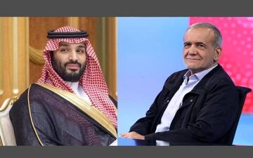 پزشکیان به بن سلمان: در دفاع از خود تردید نمی‌کنیم