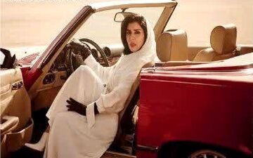 دختر ملک عبدالله مدل مجله آمریکایی شد