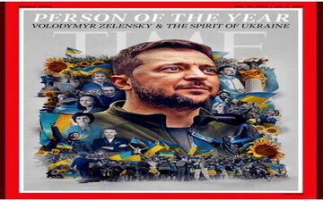  ولودیمیر زلنسکی به عنوان «شخصیت سال ۲۰۲۲ مجله تایم» برگزیده شد 
