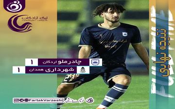 اخباری و شاگردانش پیروزی را با تساوی عوض کردند