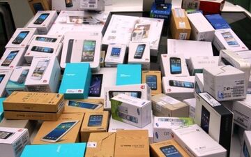 کشف 500 میلیون ریال گوشی تلفن همراه قاچاق در ثلاث باباجانی