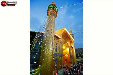 حرم امام علی (ع) در شب میلاد + عکس