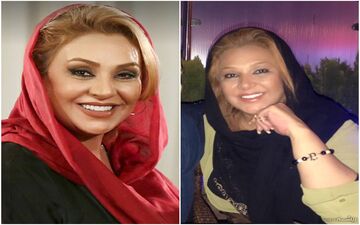 نسرین مقانلو همسر و پسرانش در یک قاب