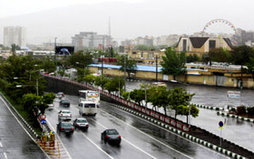 بارش شدید در چهار استان کشور