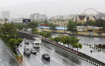 بارش شدید در چهار استان کشور