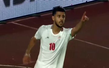 گل اول ایران به کره شمالی + ویدئو