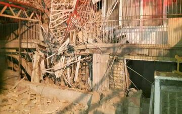  تخربب یک ساختمان خطرناک در جنوب تهران/ آقای خاصِ باقر شهر نقره داغ شد /فیلم
