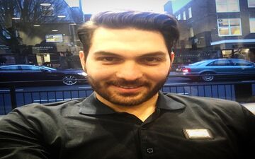 تیپ جدید علیرضا حقیقی+عکس